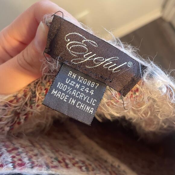 Amazing Earthy Boho Chic Comfy Oversized Poncho - Picture 3 of 7